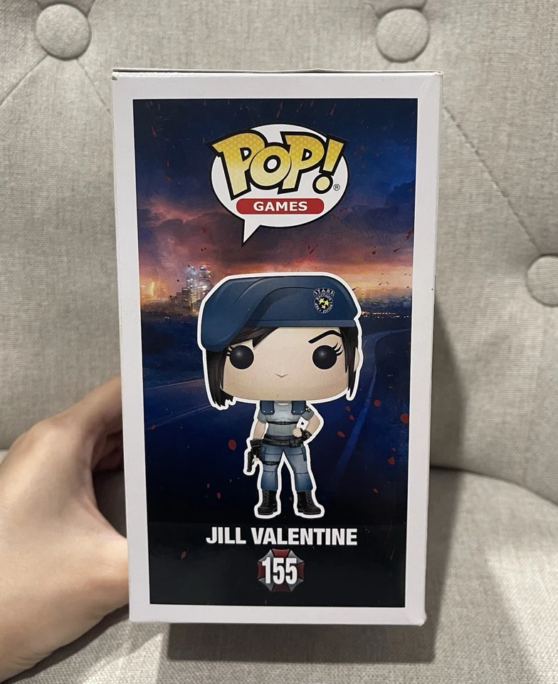 Funko Pop! Games Vinyl - Resident Evil - Jill Valentine #155 Vaulted Rare Figure - Image 2 of 4