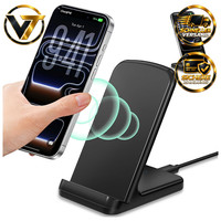Wireless Charger Stand Induktive Ladestation 15W SchnellladegeräT FüR Smartphone