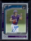 2024 Panini Donruss Optic JJ McCarthy Rated Rookie RPS Auto #/325 Vikings