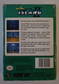 Adventure Island II - Nintendo NES Game Complete In Box CIB
