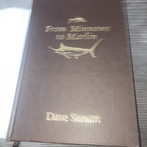 From Minnows to Marlin 1st by Dave Steuart Numbered 152 Fishing Book. HB VGC - Picture 2 of 8