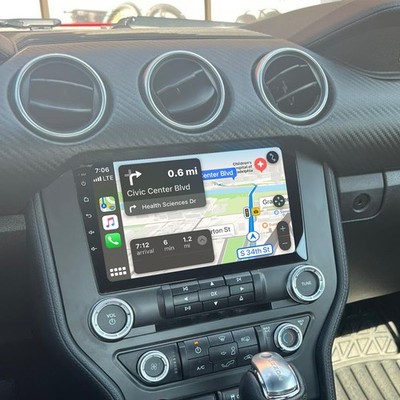 9'' ANDROID 12 CAR STEREO RADIO GPS NAVI CARPLAY 64GB FOR FORD MUSTANG 2015-2021