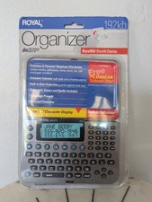 Royal Organizer DM3070SP Electronic Organizer 192KB ROYALGLO Display