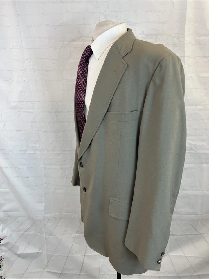 Blazer Southwick Hombre Gris Beige Sólido 48L $895 Foto 3 de 4