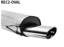 Bastuck Sportauspuffanlage ab Kat Renault Clio 2 1.4l 16V + Diesel 153x95