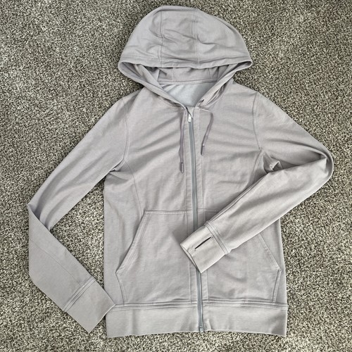 Lululemon Press Pause Jacket Lavender Gray SIZE 8 LAVG Grey Lightweight