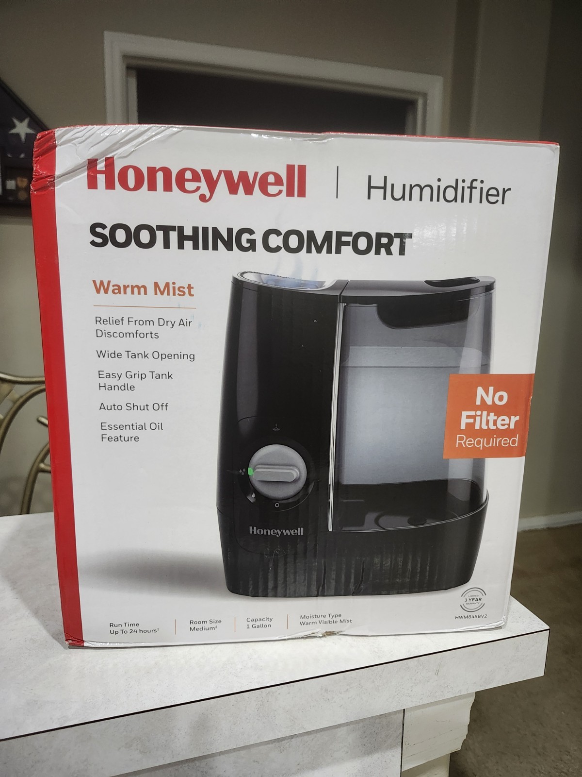 Moisture Warm Mist Unused