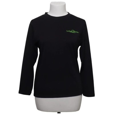 Lucky Bums, Langarmshirt, Größe: M, Schwarz, Elasthan/Polyester, Print #QkU