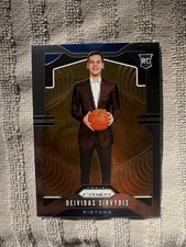 2019-20 Panini Prizm - Rookie Deividas Sirvydis #298 Silver Prizm (RC)