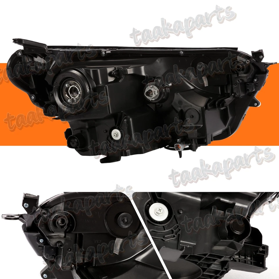 For 2016 2017 2018 Toyota Rav4 Halogen Projector Headlights Pair Left+Right - Image 4 of 4