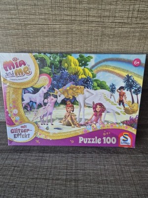 Mia And Me Puzzle 100 Teile mit Glitzer Effekt