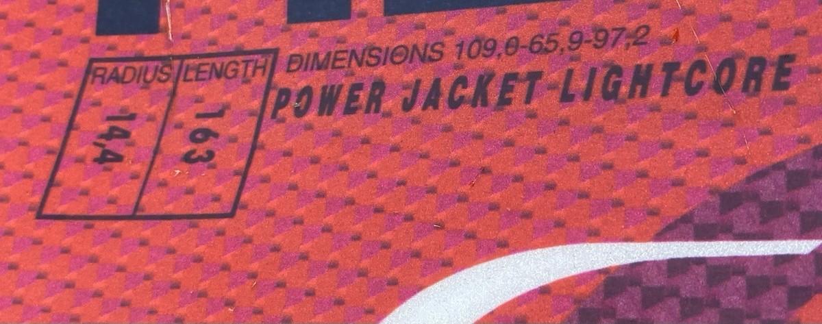 RED HEAD C110 POWER JACKET 163 cm Skis with Tyrolia Diagonal SL10