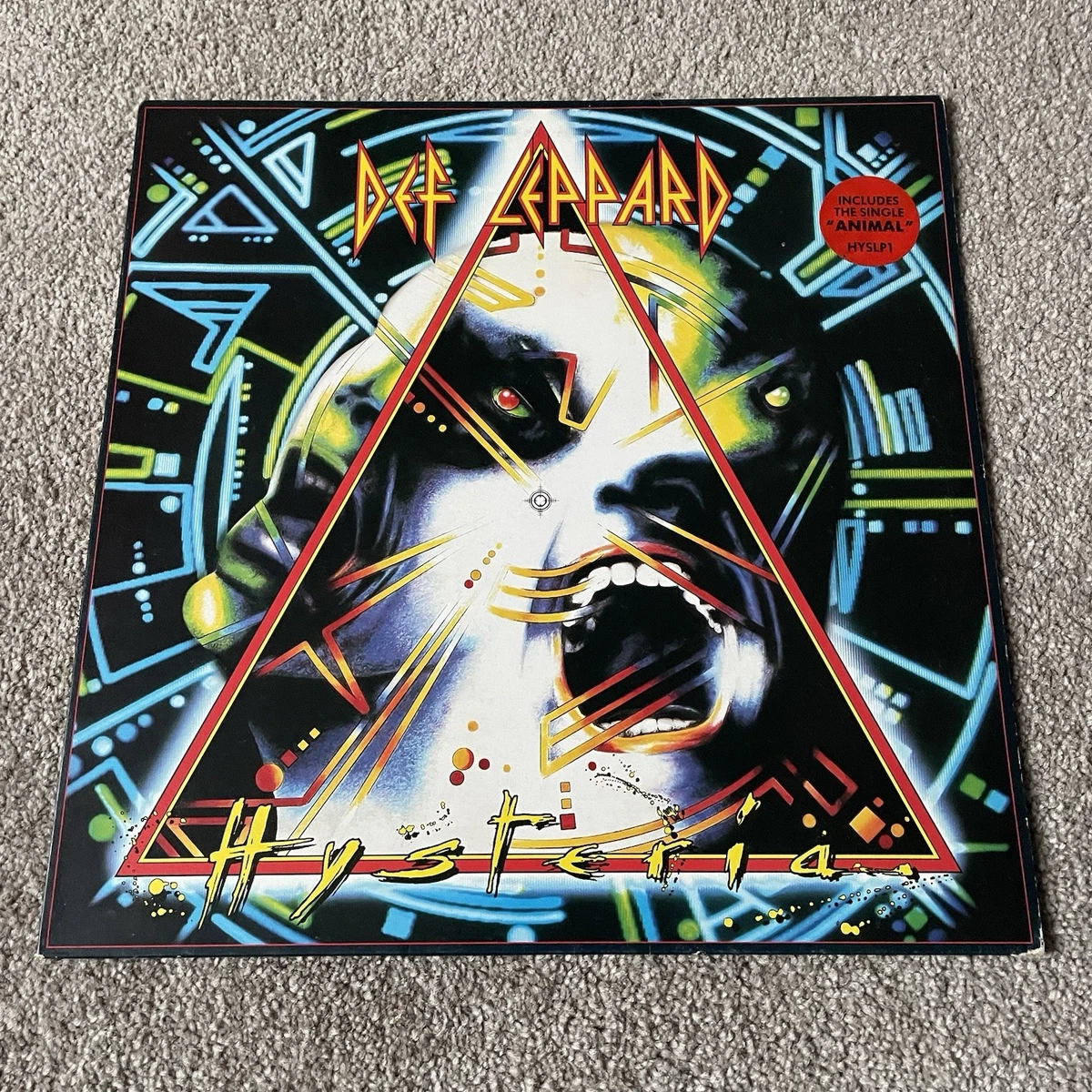 小売 貴重USプレス/ヒステリア/デフレパード/LPレコード Def Leppard
