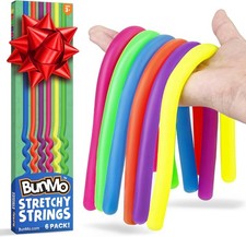 BUNMO Stocking Stuffers for Kids - Stretchy Sensory Strings - Toys...