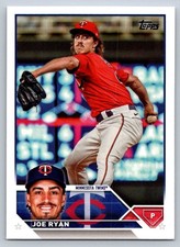 2023 Topps Series 2 Joe Ryan #467 Minnesota Twins