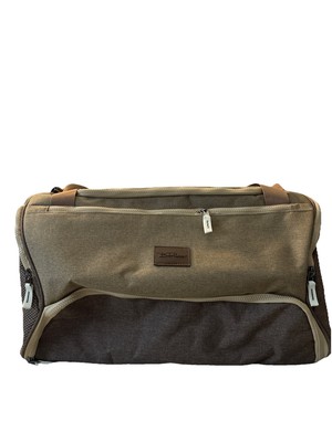 Bella Russo 20 Inch Canvas Urban Desert Travel Duffle Bag - Tan/Brown NEW
