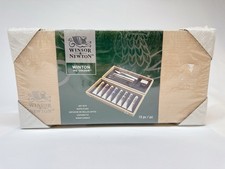 Winsor Newton Winton Oil Colour Paint Starter 15 Piece Set, 8 Tubes
