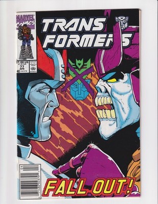 TRANSFORMERS #77 MARVEL 1991 LO PRINT NEWSSTAND 1ST APPEARANCE TREADSHOT ROLLOUT