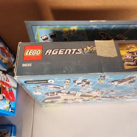 Box Damage but NSIB NIB New LEGO 8635 Agents Mobile Command Center Sealed