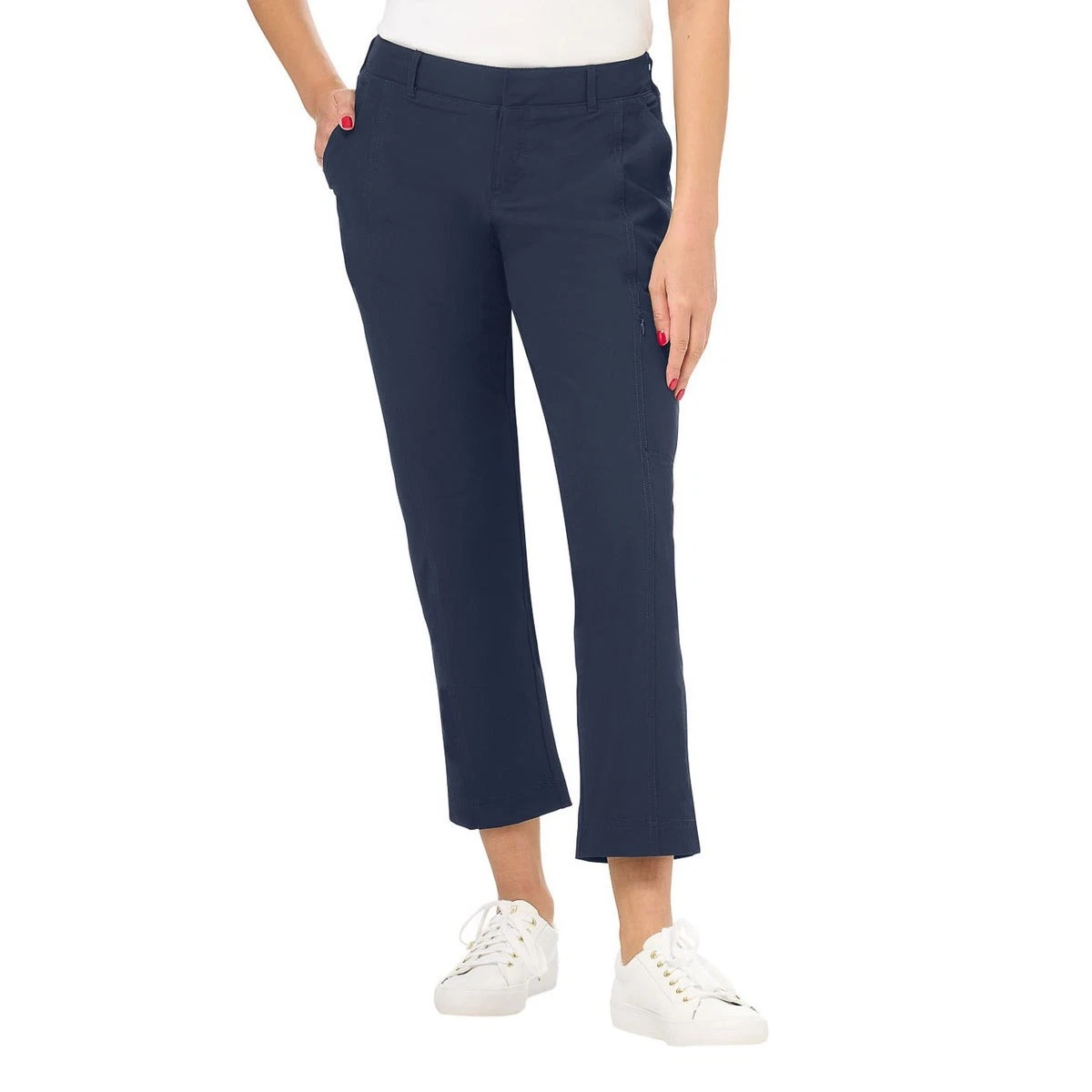 Kirkland Signature Womens Travel Pants Stretch Utility Zipper Pocket Casual New
Opens in a new windo