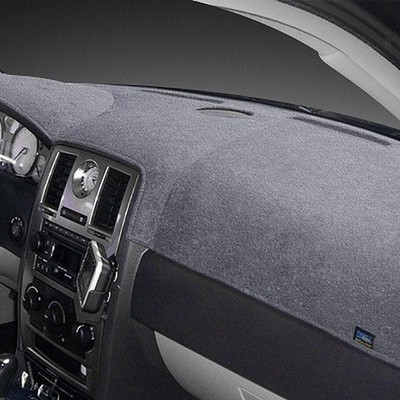 For Pontiac Grand LeMans 78-81 Dash Designs Plush Velour Medium Gray Dash Cover