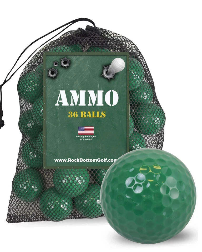 New Nitro- Blank Golf Balls Gray [36-Ball]