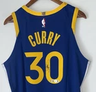 Stephen Curry Signed Warriors Authentic NBA Nike NBA Icon ADV Jersey USASM BAS