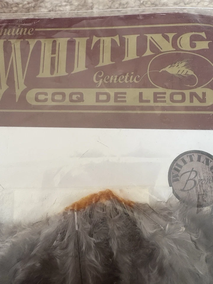 Sillín Hackle Whiting Genetic Coq De Leon Foto 2 de 4