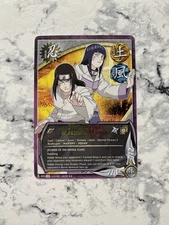Hinata & Neji Hyuga  N-895 Rare Non Foil Fangs Of The Snake Naruto 1st Ed Rare