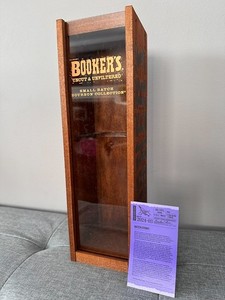 Booker's Uncut & Unfiltered Small Batch Bourbon Series Wooden Box