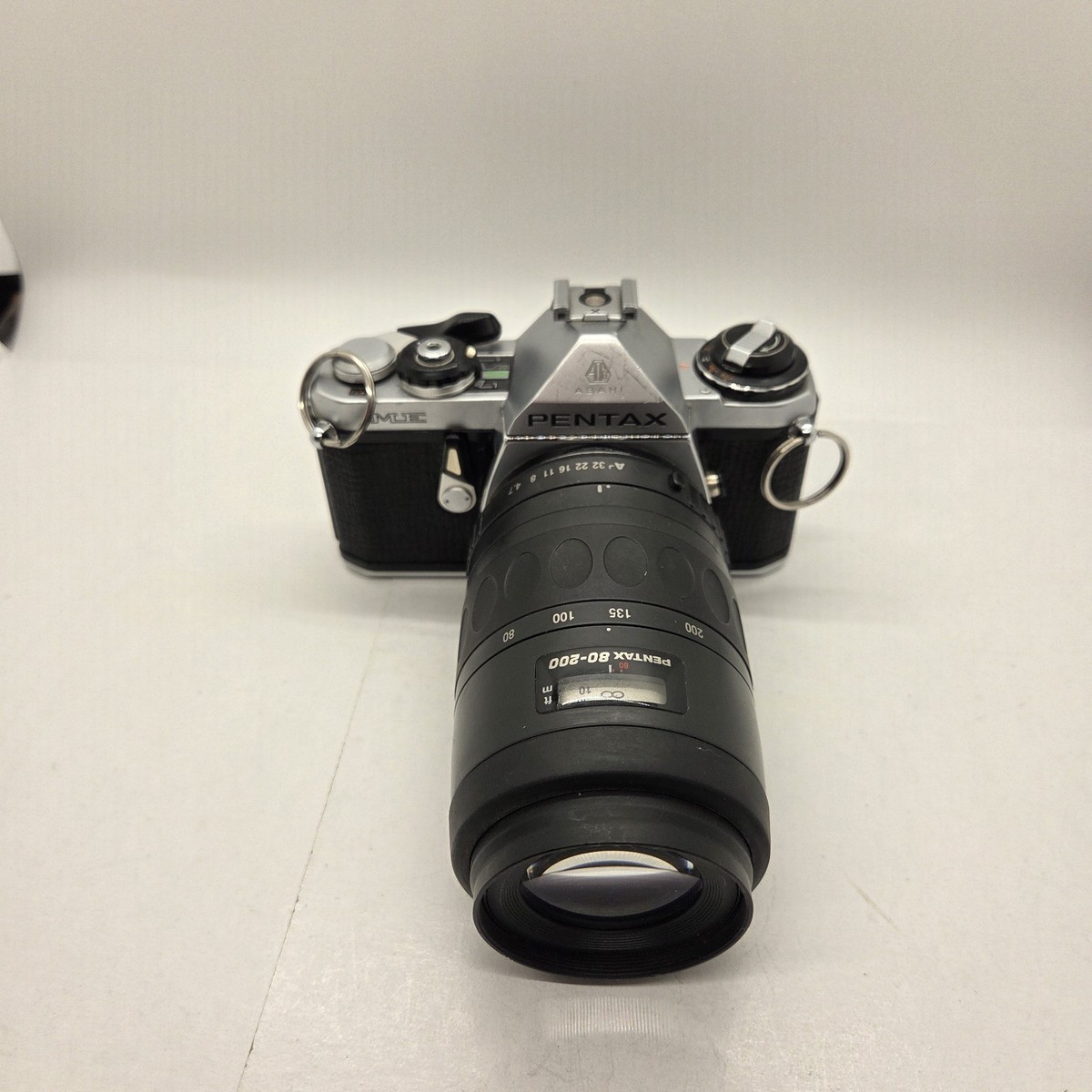 Pentax ME Super Camera & Lens 35 MM Film W/ SMCPentax 1:47-5.6 80