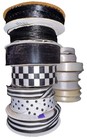 Black & White Traditional Ribbon Bulk Lot Scrapbook Crafting Wedding Spools — photo 2