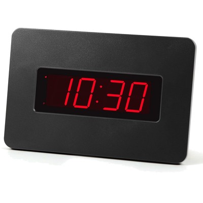 LED Wanduhr, Digital, Batterie, 1.4 Zoll, Helligkeit einstellbar, Schlafzimmer