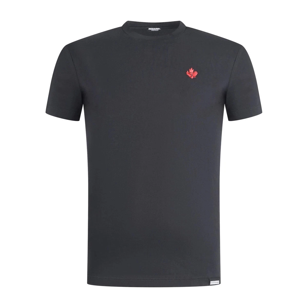 DSQUARED2 T-Shirt Uomo Manica Corta - Modello D9M3S5400, Colore Nero, Vestibilità Dritta, Cotone, Capo Basic Di Lusso