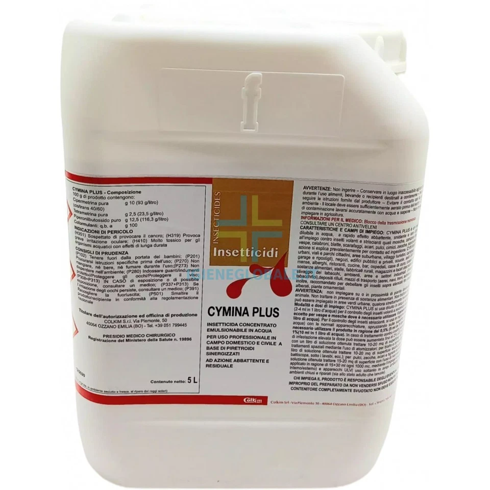 COLKIM Anti zanzare, anti insetto, insetticida potente, disinfestazione professionale: