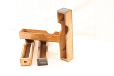 Vecchio Cassa Legno 6,5 x 33 x 5,5cm Cassetta Trasporto Deposito