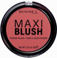 RIMMEL Maxi Blush Face Blusher Compact Pressed Powder 9g. Shade 003 Wild Card