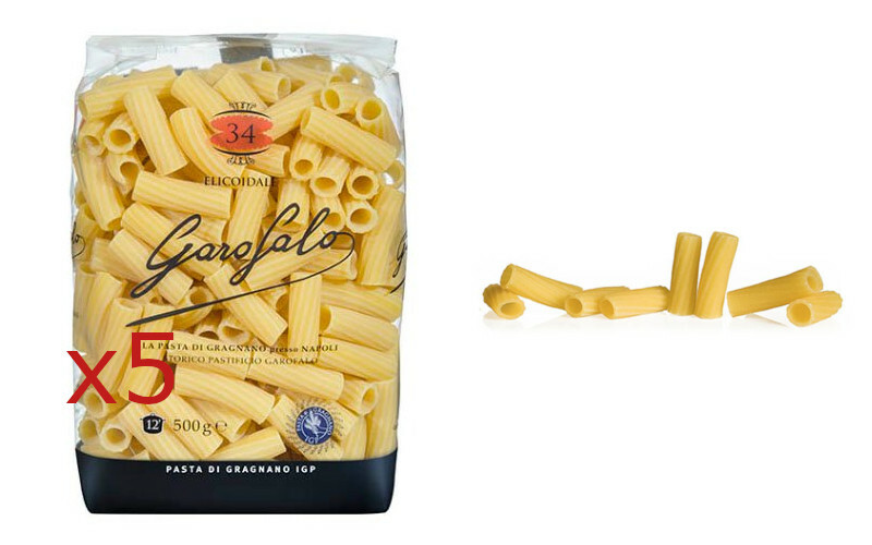 Paste Garofalo Twist of Wheat Hard Paste Gragnano Igp 5 Pieces Of 500gr