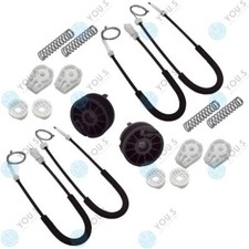 für CITROEN C3 Pluriel Fensterheber Reparatursatz Seilzug - SET - HINTEN L + R