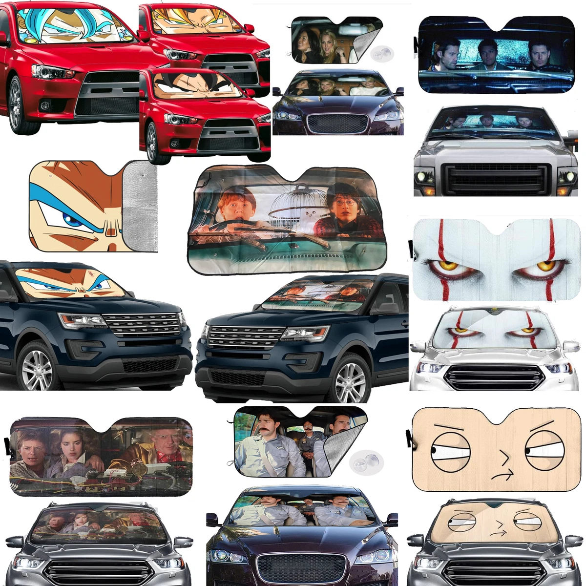 Harry potter sale windshield sun shade