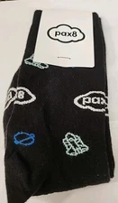 NEW pax8 Socks Cotton Blend Stretch Wingman Print from Sock Club One Size