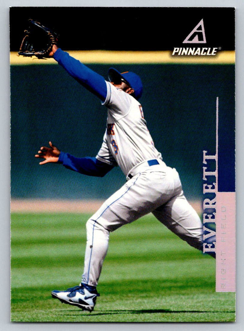 1998 Pinnacle #124 Carl Everett New York Mets