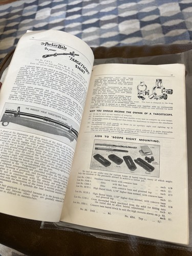 The Society of Miniature Rifle Clubs 1940 Catalog (UK) Original Copy - Picture 16 of 18