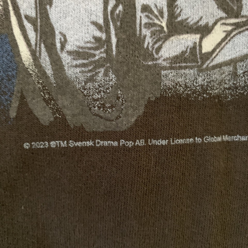 Ghost Band Hoodie Mens XXL Zip Up Metal Rock Music Papa Emeritus