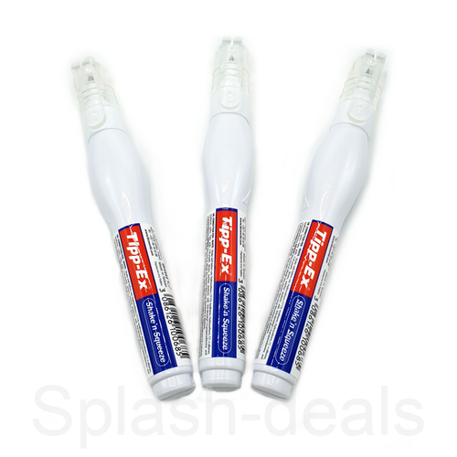 TippEx Correction Fluid Pen Shake n Squeeze 8ml Fine Metal Tip Tipp Ex pen eBay