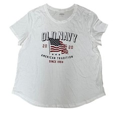 Old navy American Tradition white M