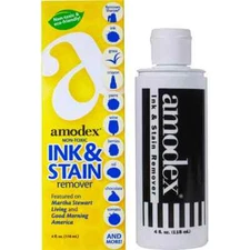 NON-TOXIC Amodex Ink and Stain Remover Cleans Marker Ink Crayon Pen Makeup USA