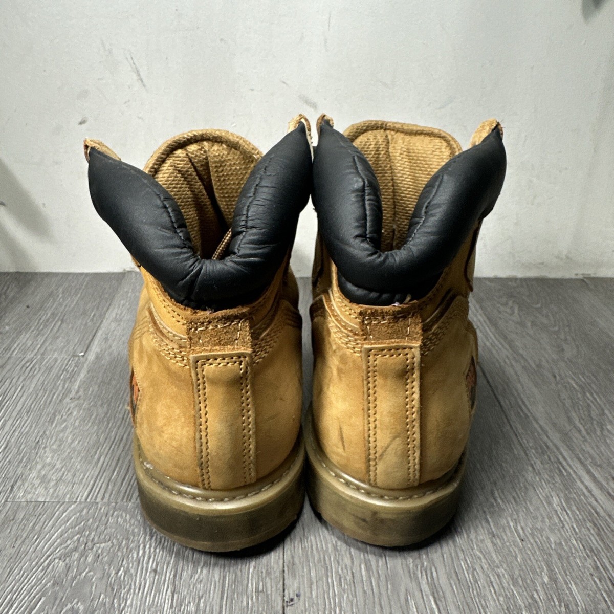 Timberland PRO Lace Up Soft Toe Work Boot Tan Leather 33030  display picture 2