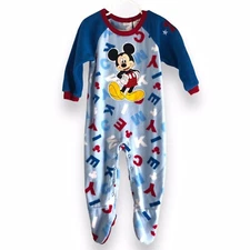 Disney Baby By The Disney Store Size 12-18 Months Mickey One Piece Fleece 28