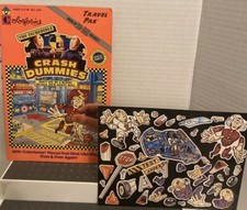1992 The Incredible Crash Dummies Colorforms Play Set
